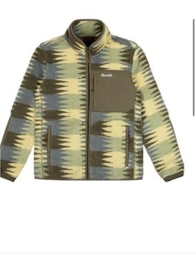 Hooké Women's Rabaska Pile Fleece Jacket in the "Lichen Tones". Size XS. NWOT